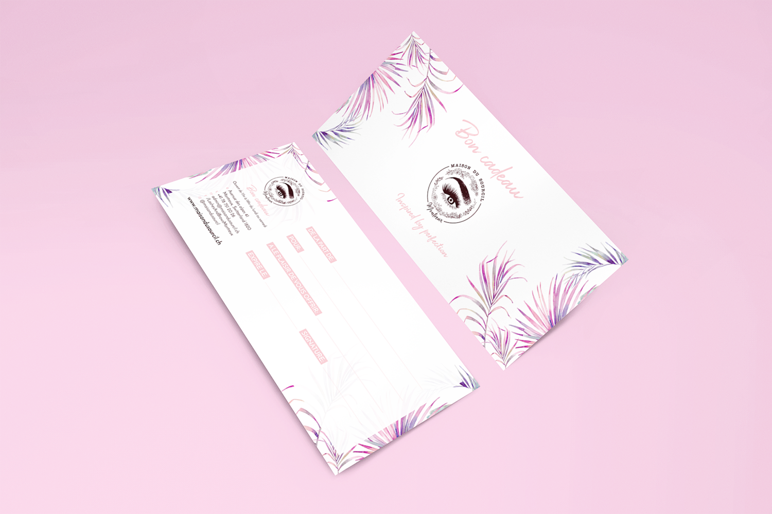 Maison Du Sourcil DL Printed Gift Voucher