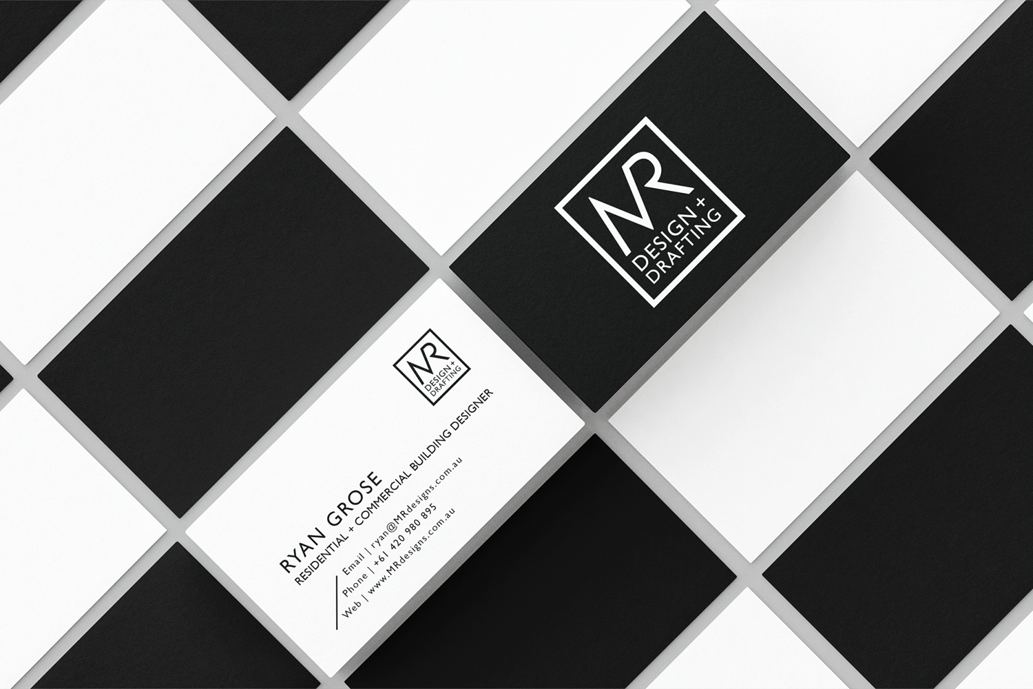 MR Designs Business Card Design 