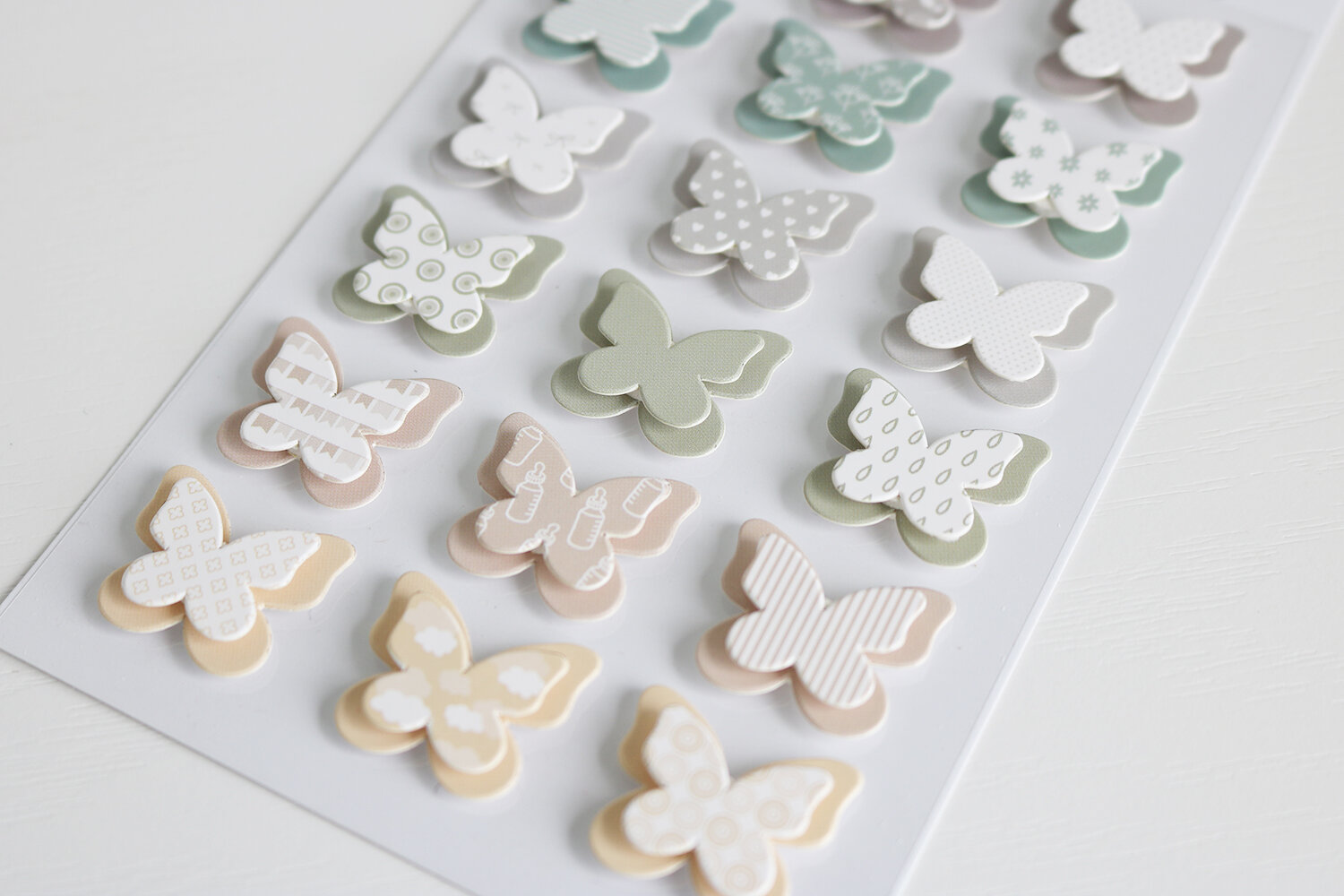 Creative Path Little Toes Range Butterfly Embellishments