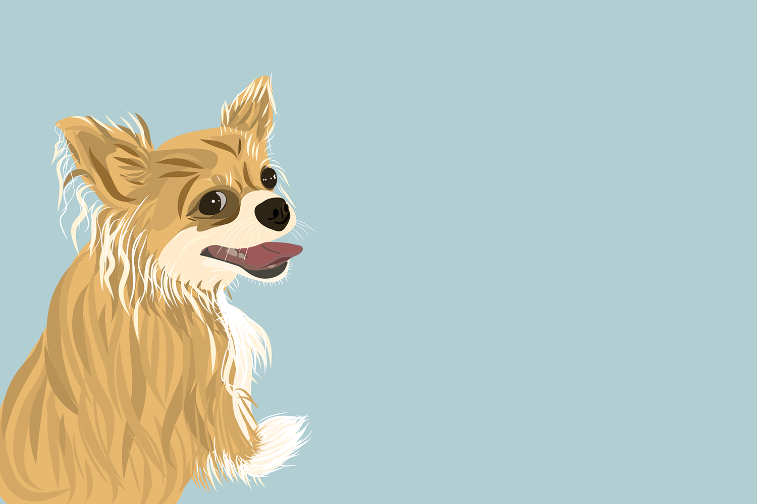 Chihuahua Custom Illustration