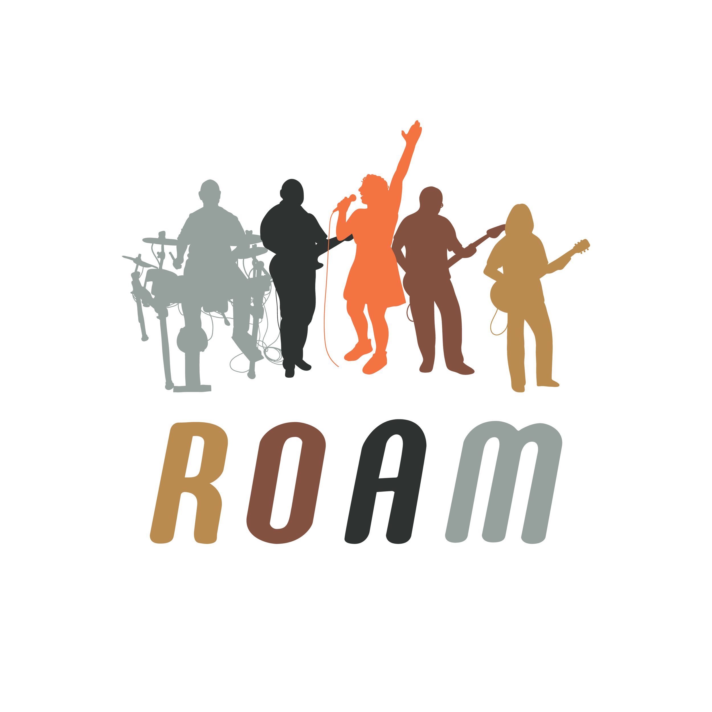 Band Logo design ROAM