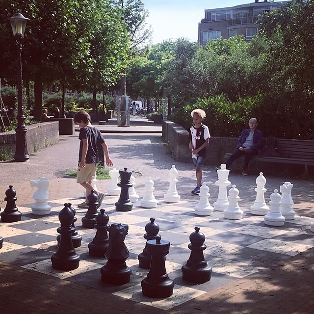 Playing chess! #blackandwhitematters #blacklivesmatter