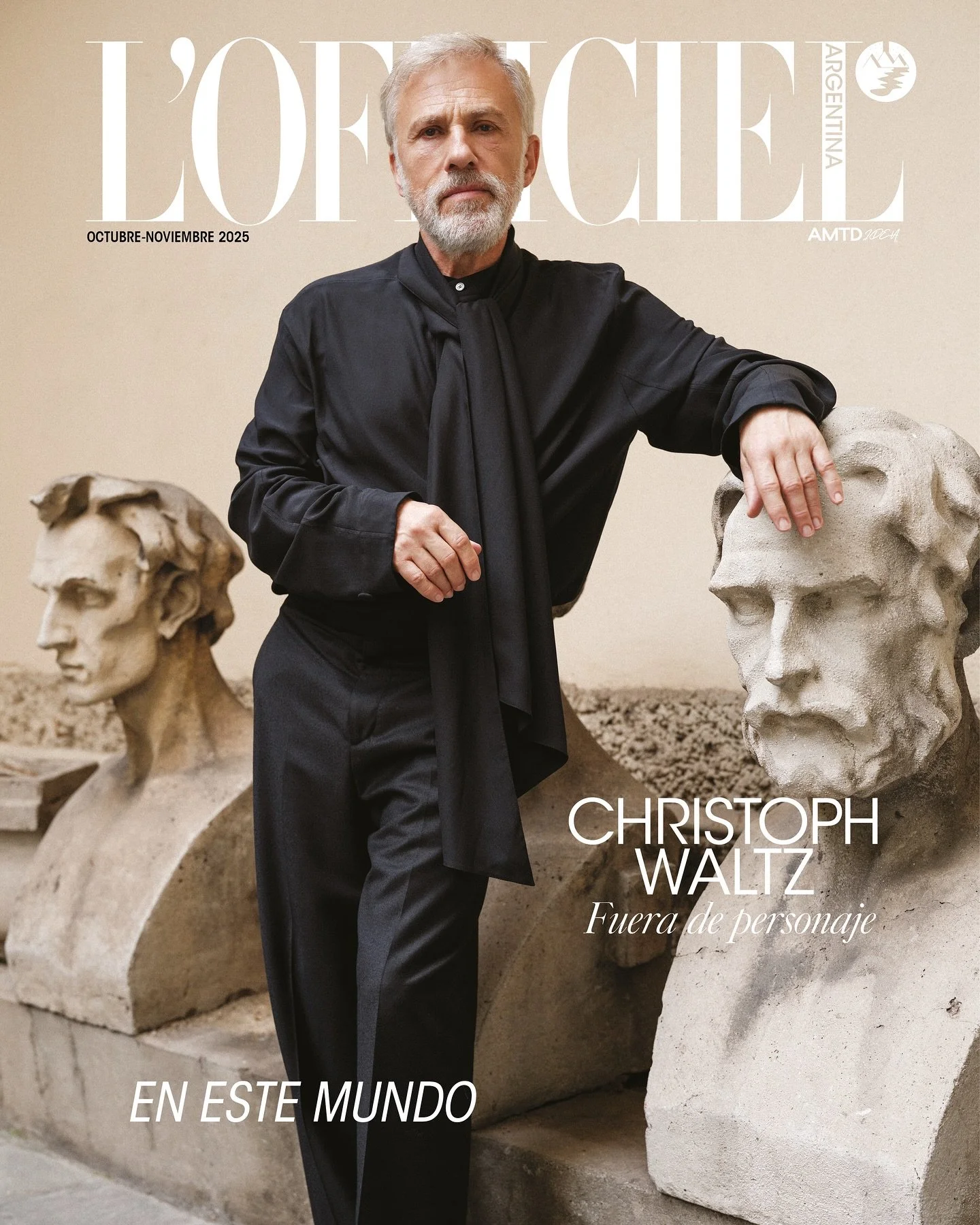 Christoph Watlz for @LOfficielArg

Producer &amp; Casting Director @DanieleCarettoni at @EspressoProductions
Photographer @Frederico__Martins
Stylist @Pablo_Patane at @TheGreenAppleItalia
Make up artist @SabinaPinsone at @MKSMilano
Hair stylist @Toni