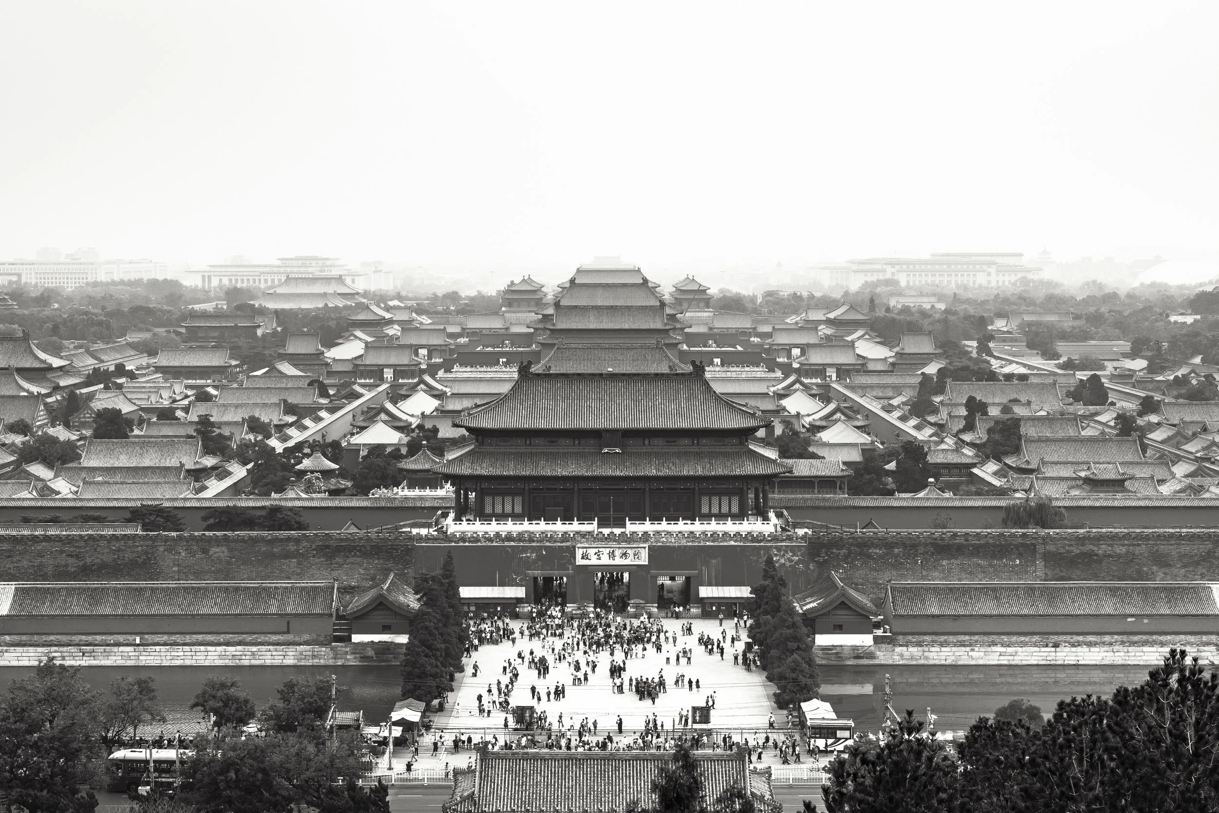 We were humbled by the gates of the Forbidden city