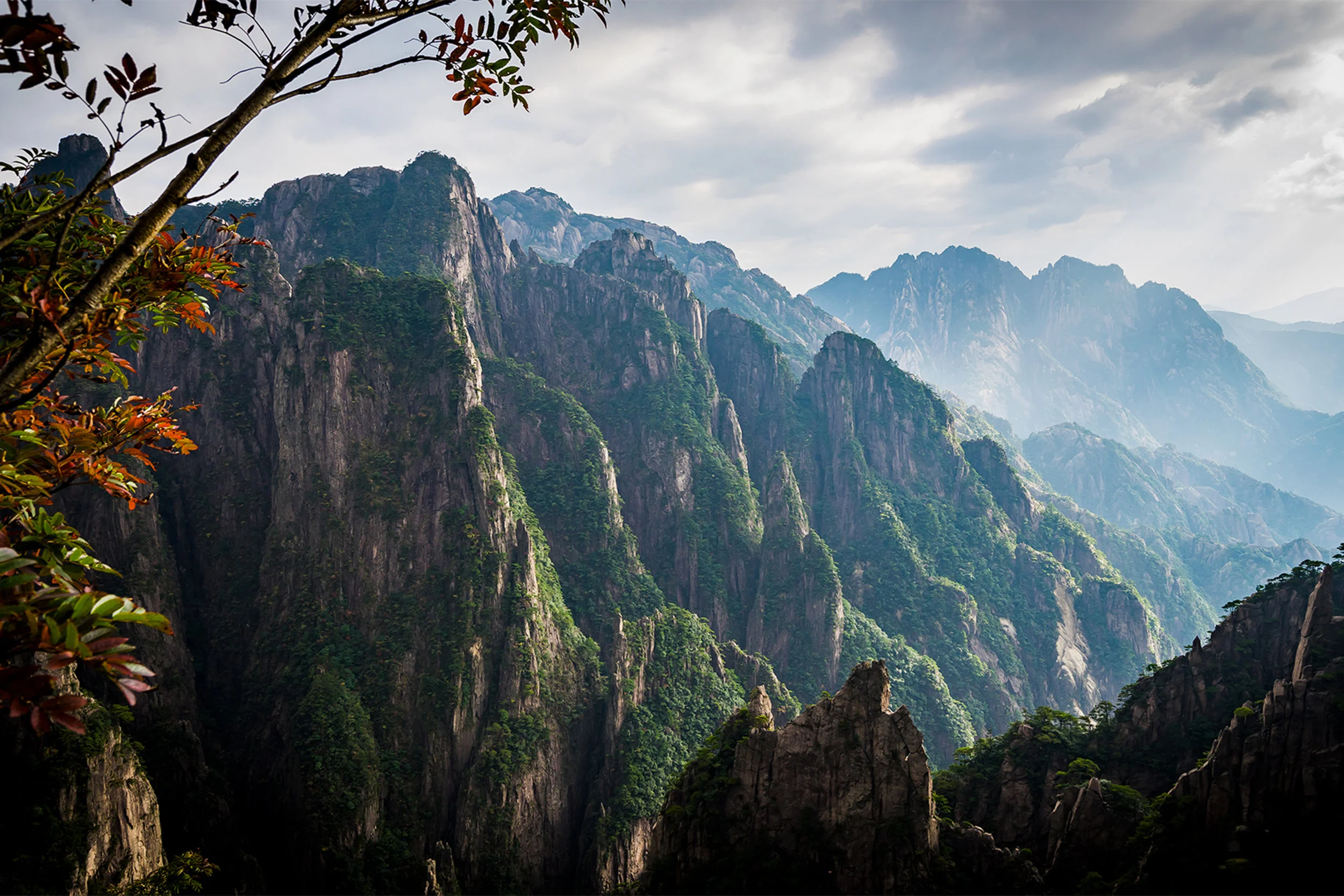 ...and the mountains of Huangshan