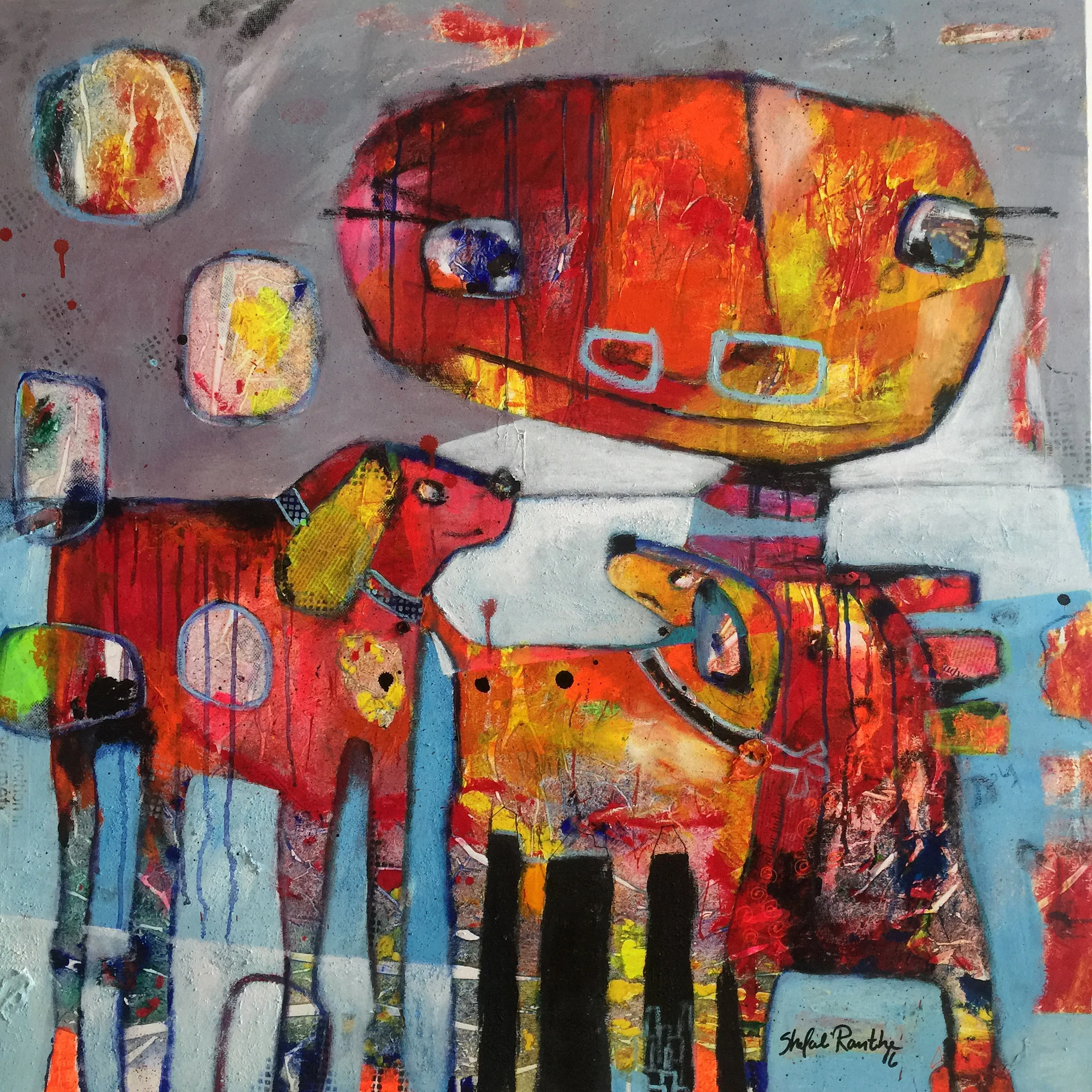 Together 1 - 100 x 100 cm - 2016