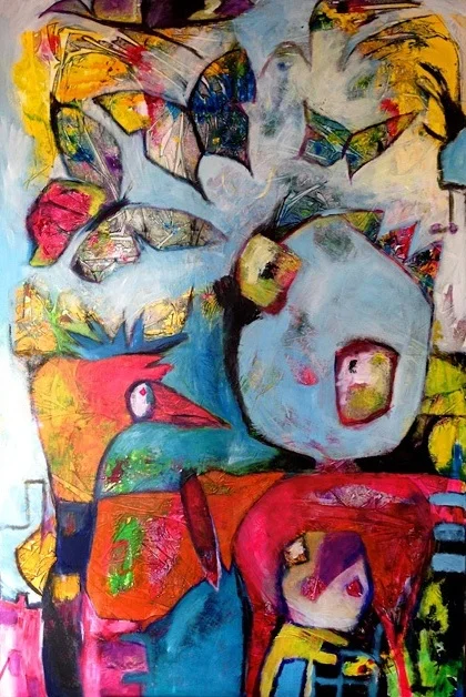 Wings of love - 100 x 150 cm - 2014