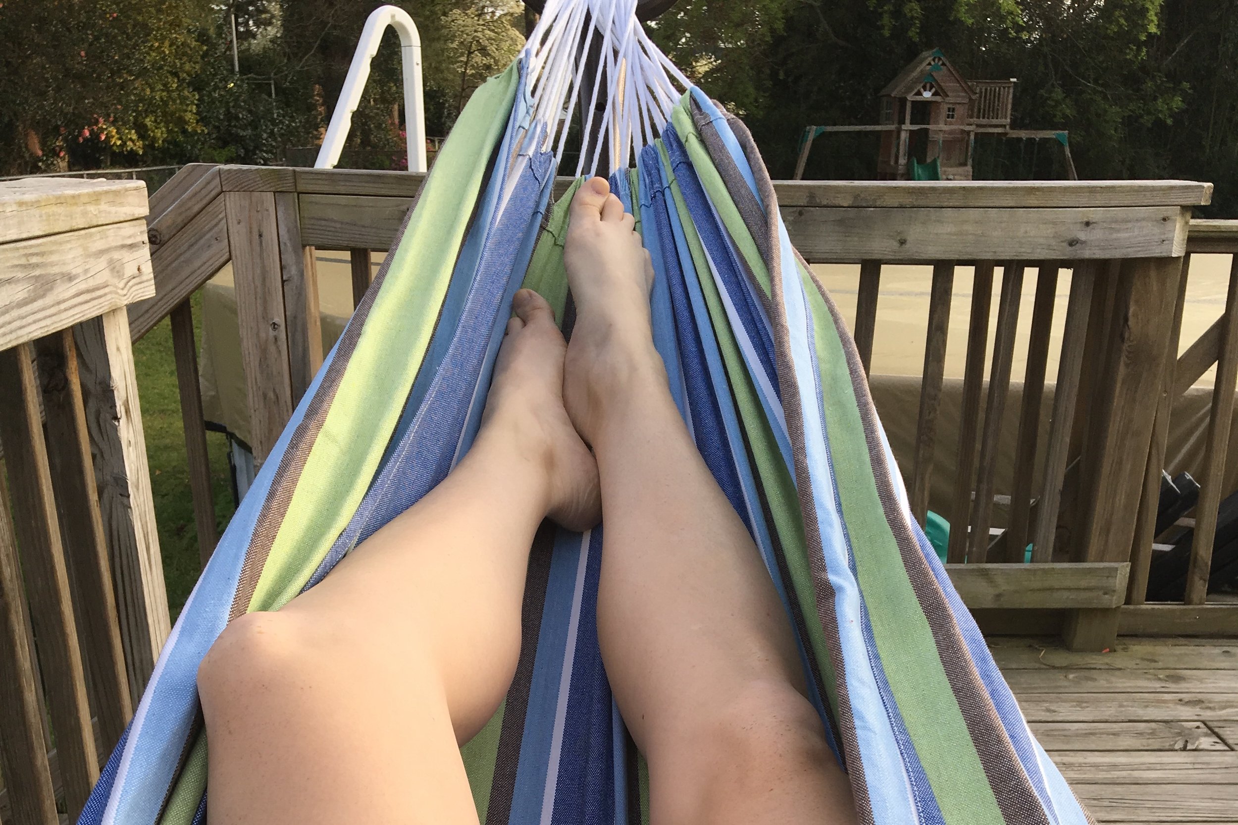 Hammock season has begun