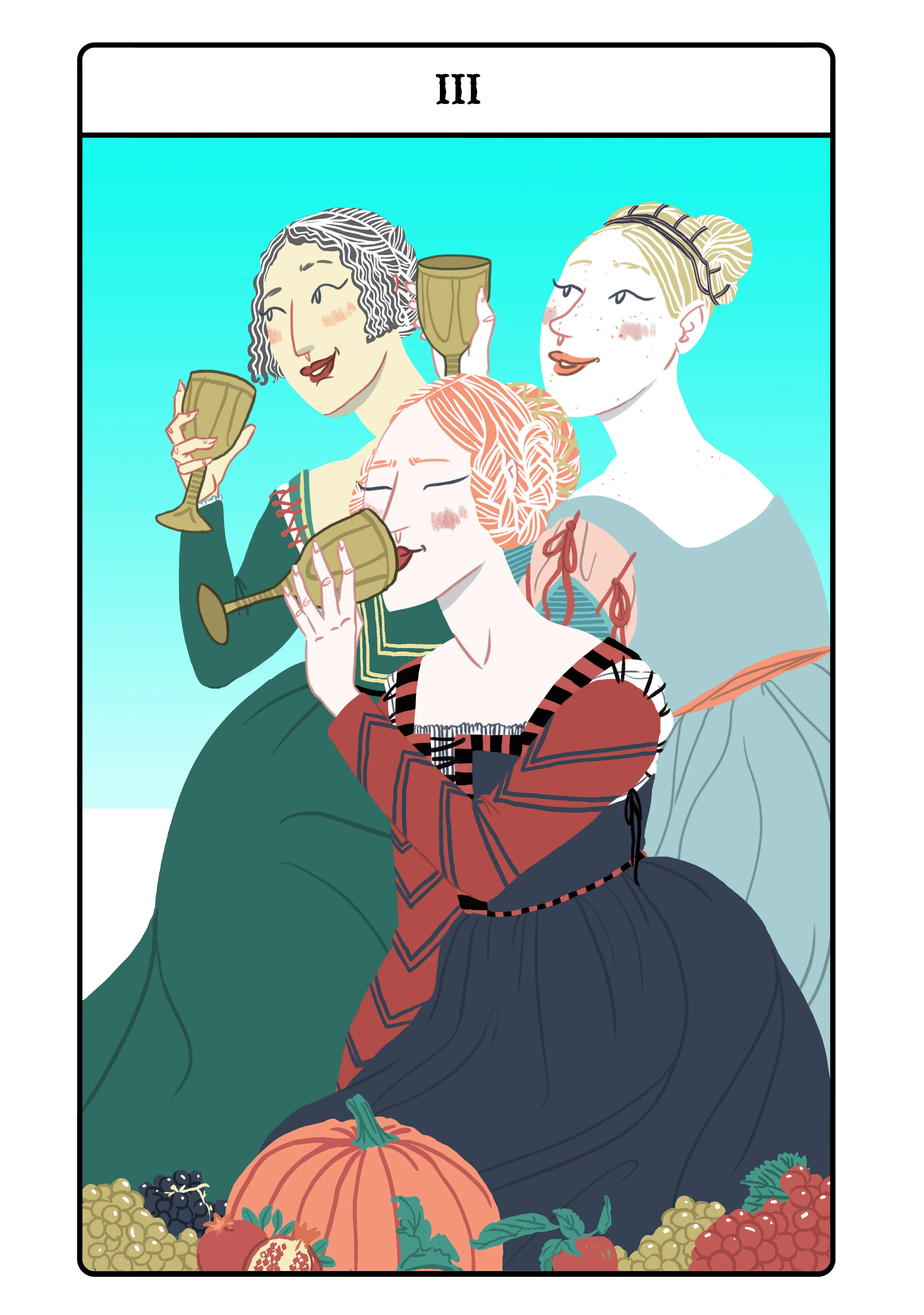 Three of Cups