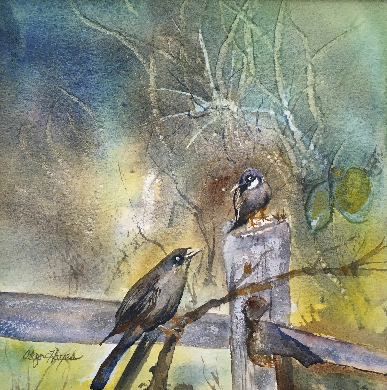   Together for Life  7x7 inches $150 