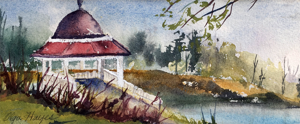   Rotunda #1  4 X 6 inches   SOLD   