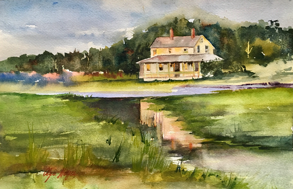  Motif #2 15 X 18 inches, framed $250 