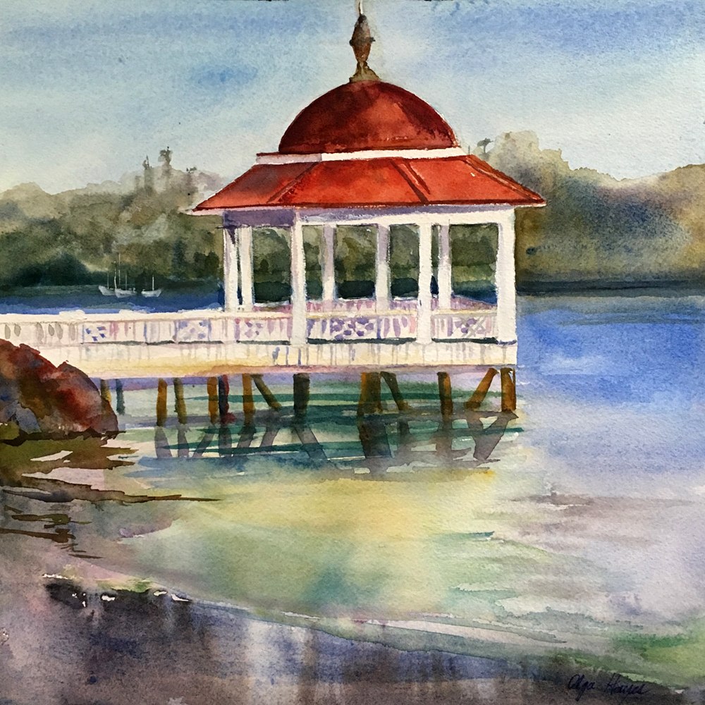  Rotunda #2 19 X 19 inches, framed $250 