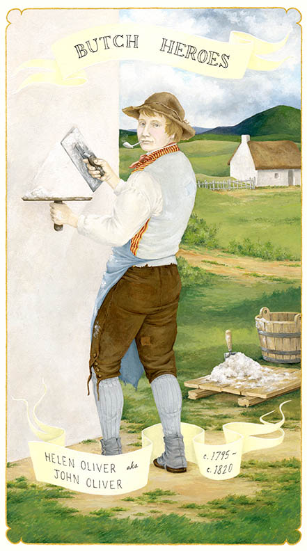 Helen Oliver aka John Oliver c. 1795-c. 1820 Scotland gouache on paper, 11 x 7 inches 2011