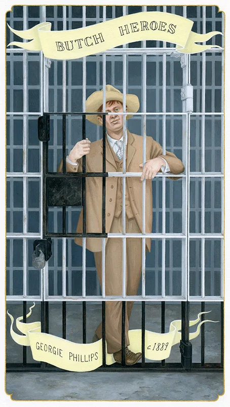 Georgie Phillips c. 1889 United States gouache on paper, 11 x 7 inches 2019