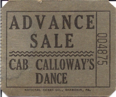 A Ticket to Cab Callaway's Dance