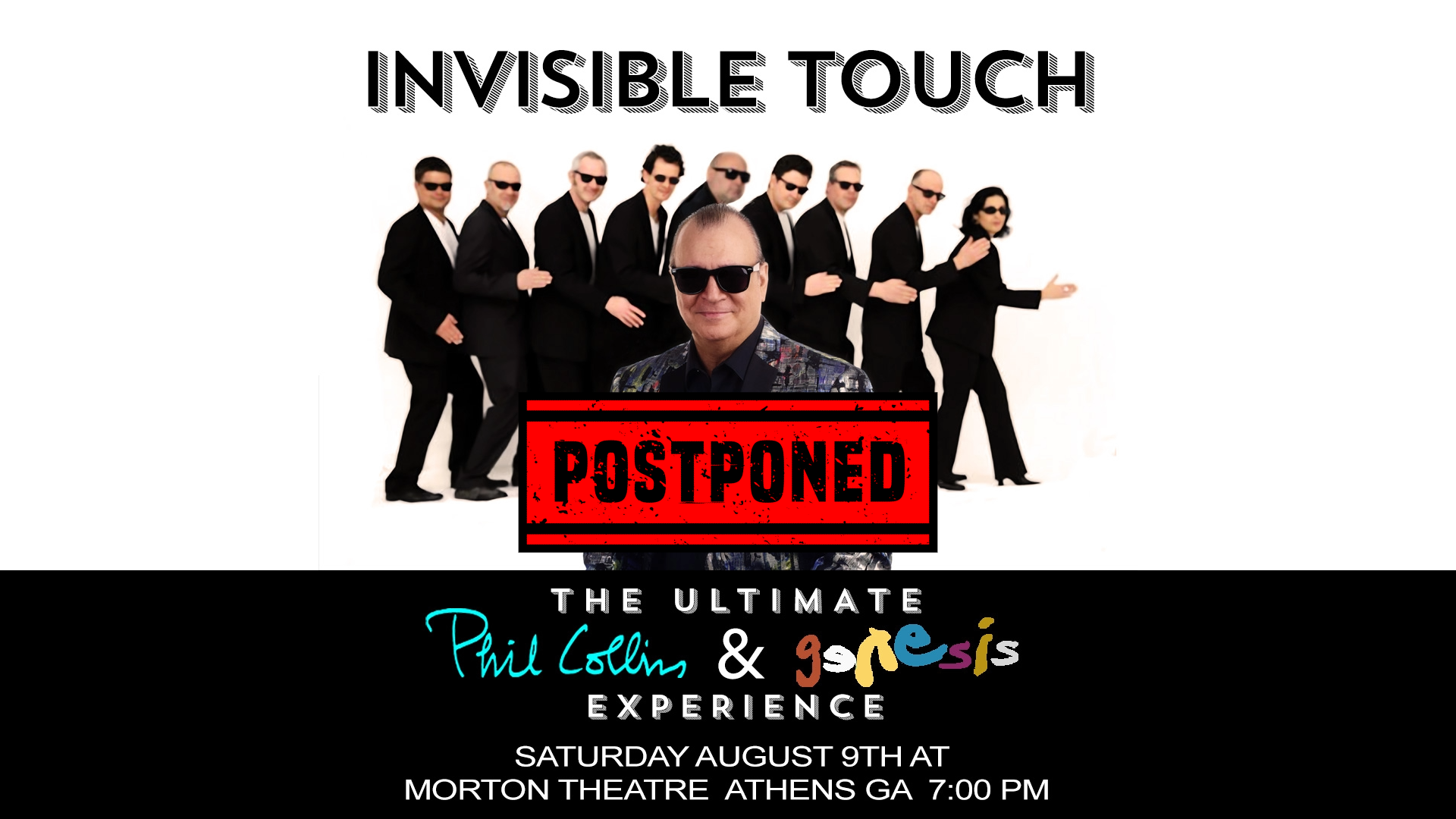 POSTPONED - Invisible Touch: The Ultimate Phil Collins and Genesis Experience