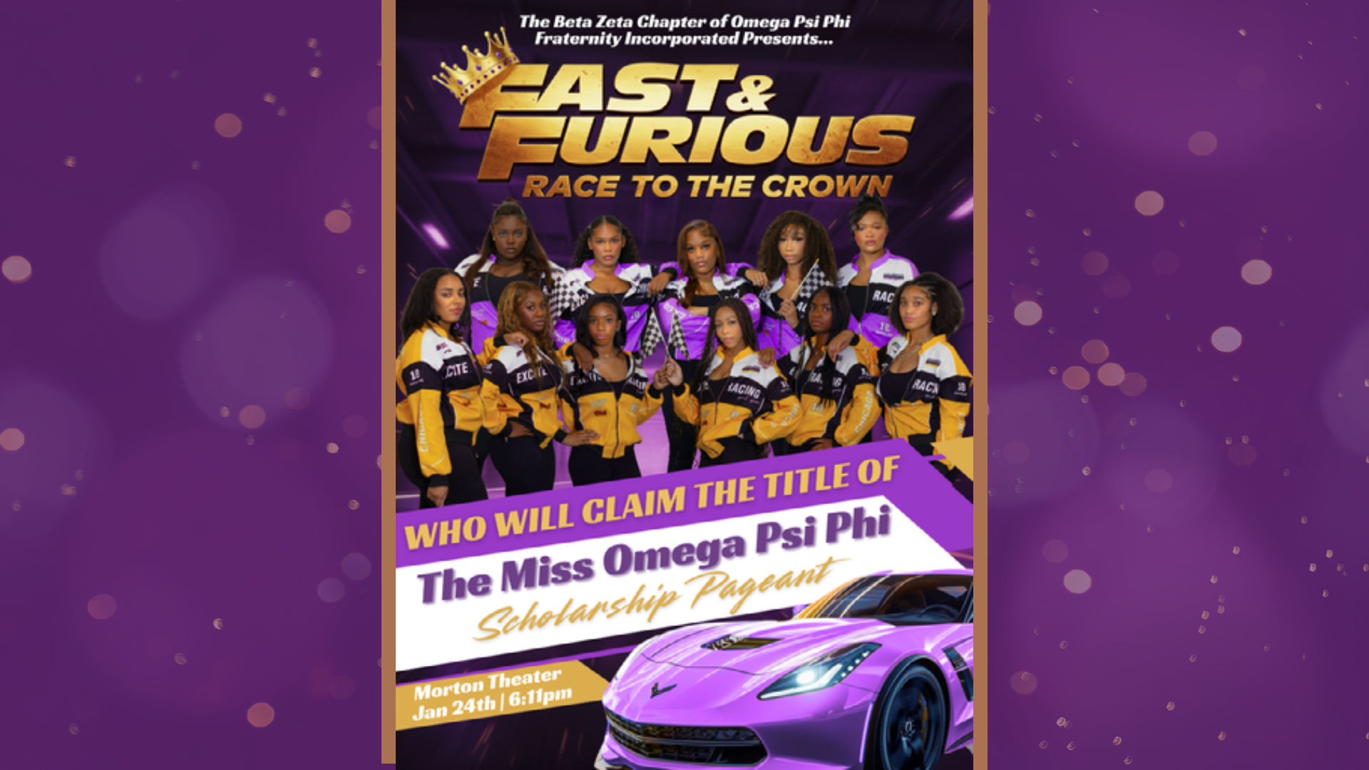 Miss Omega Psi Phi Scholarship Pageant 2026