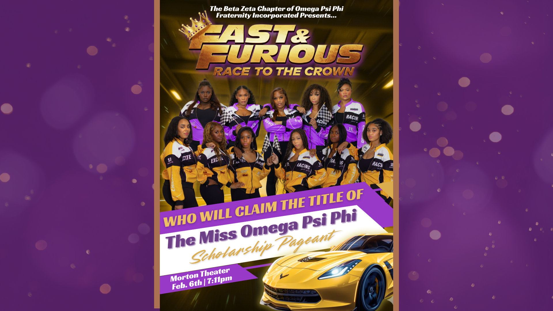 Miss Omega Psi Phi Scholarship Pageant 2026