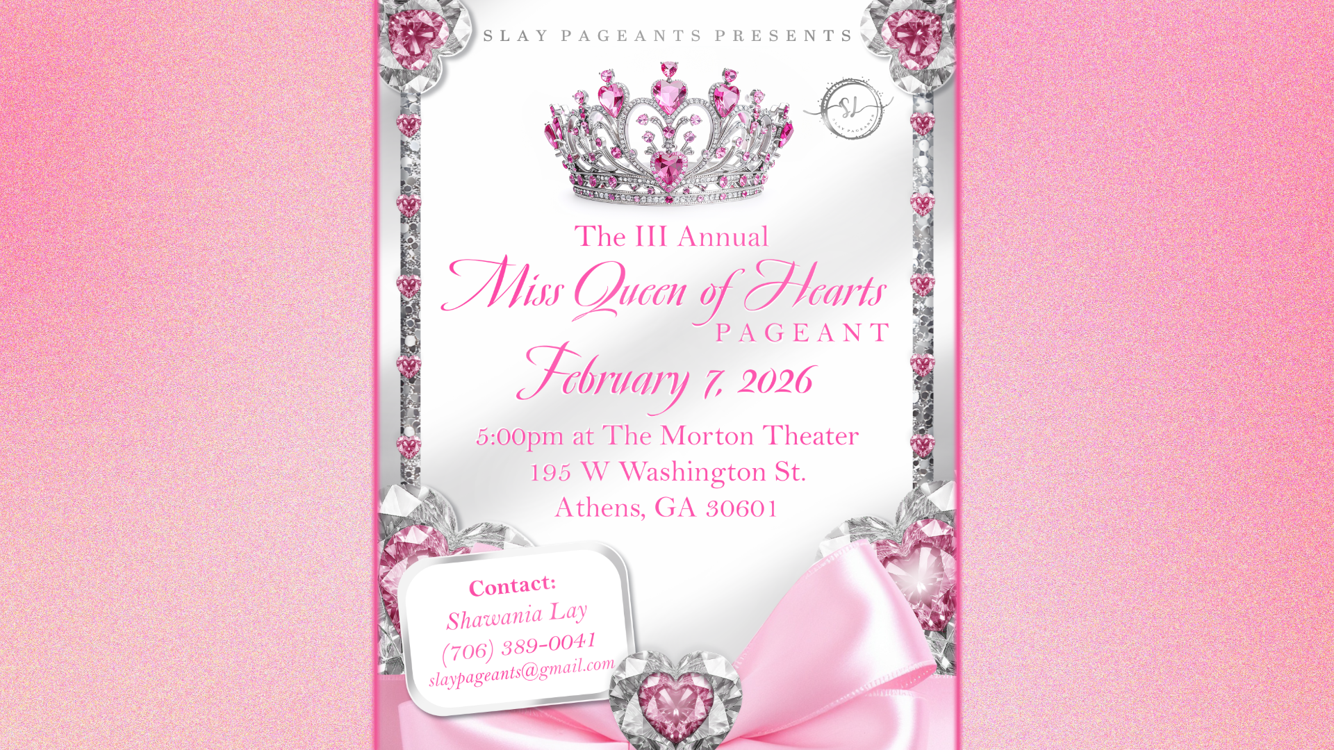 Miss Queen of Hearts Pageant 2026