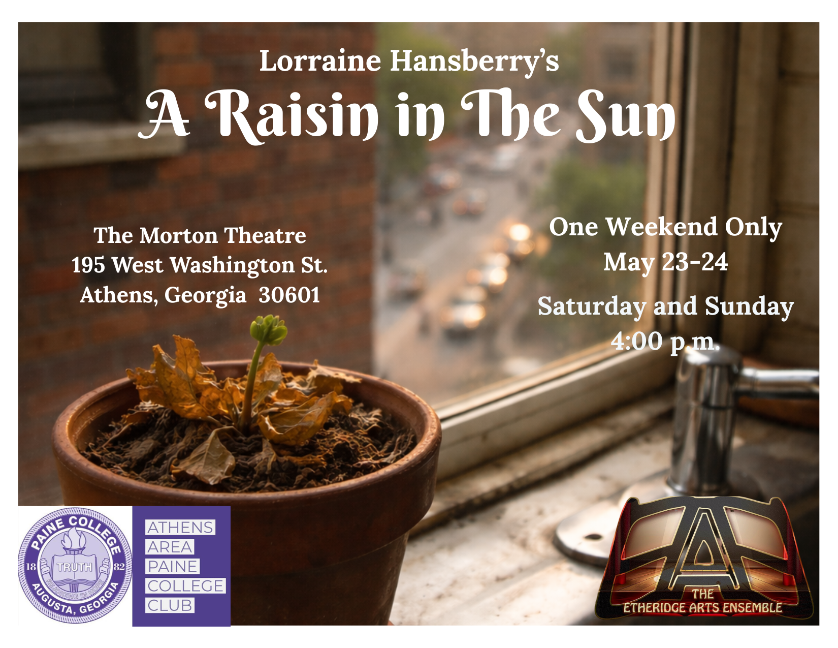 Athens Area Paine College Club Presents: A Raisin in the Sun