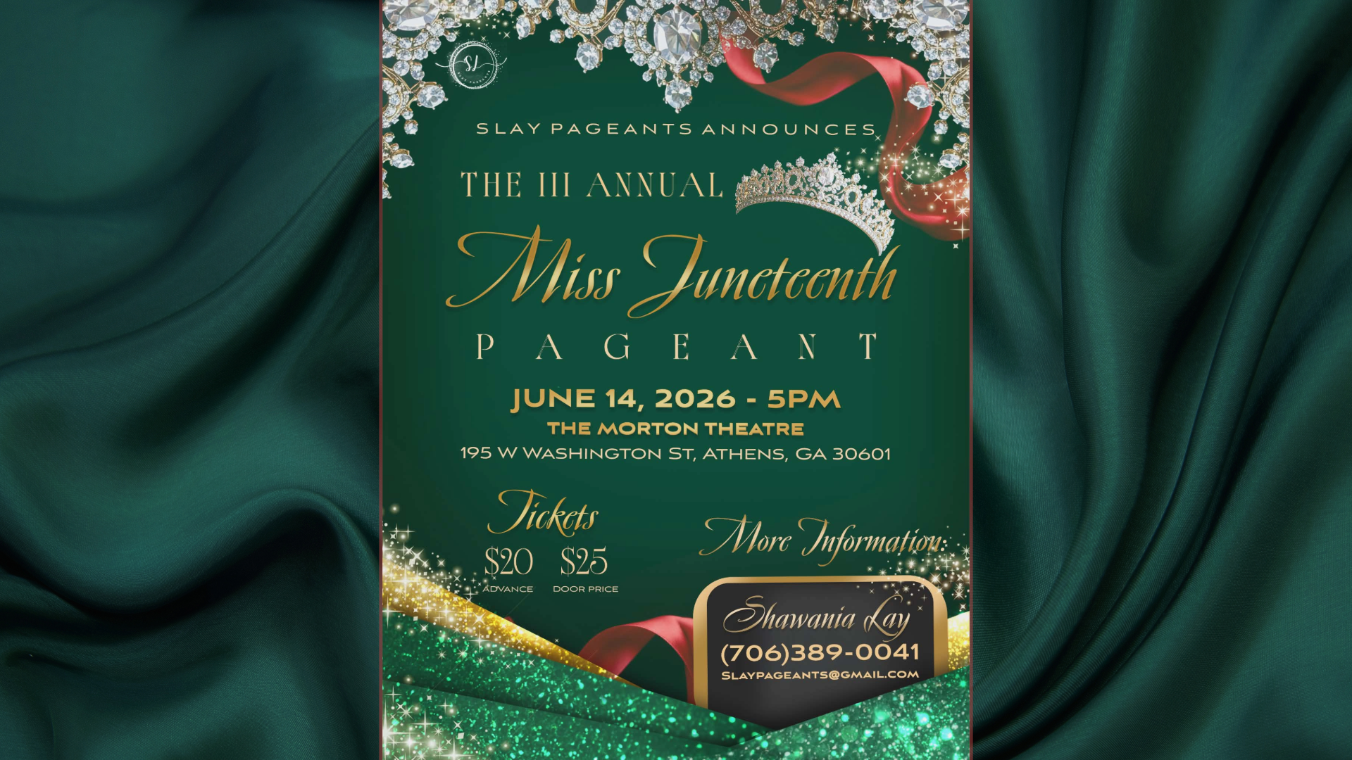 Miss Juneteenth Pageant 2026