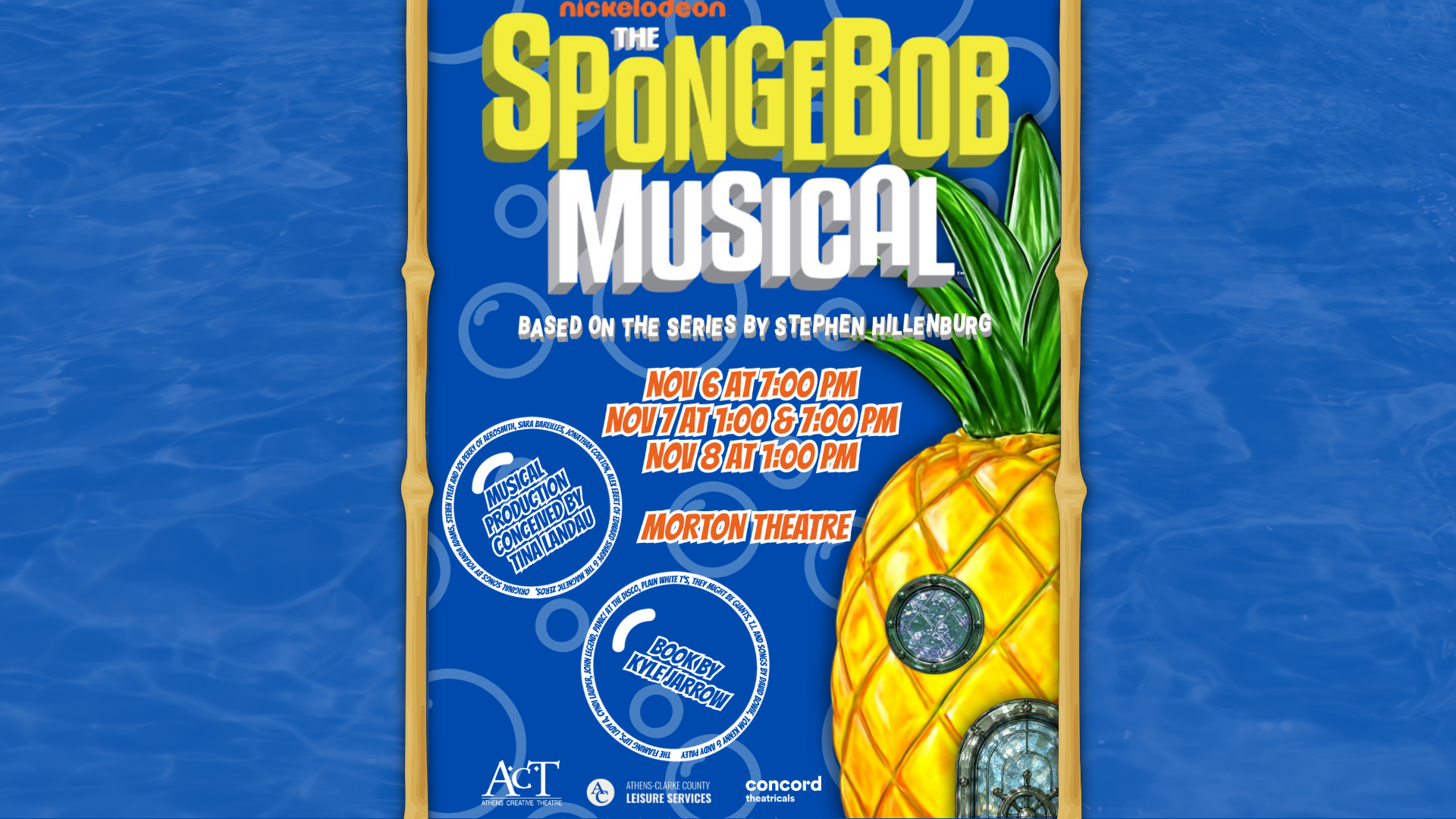 Athens Creative Theatre Presents: The Spongebob Musical