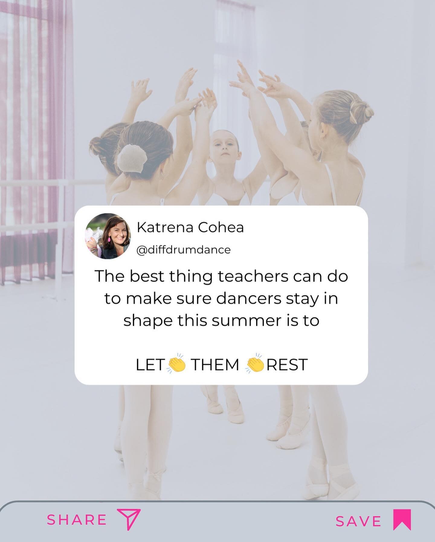 HOW TO &ldquo;STAY IN SHAPE&rdquo; THIS SUMMER&hellip;
💪
It&rsquo;s amazing what time off and rest can do for the shape of your body and mind. I know dancers, and teachers can get all jazzed up and even worried about &ldquo;staying in shape&rdquo; o