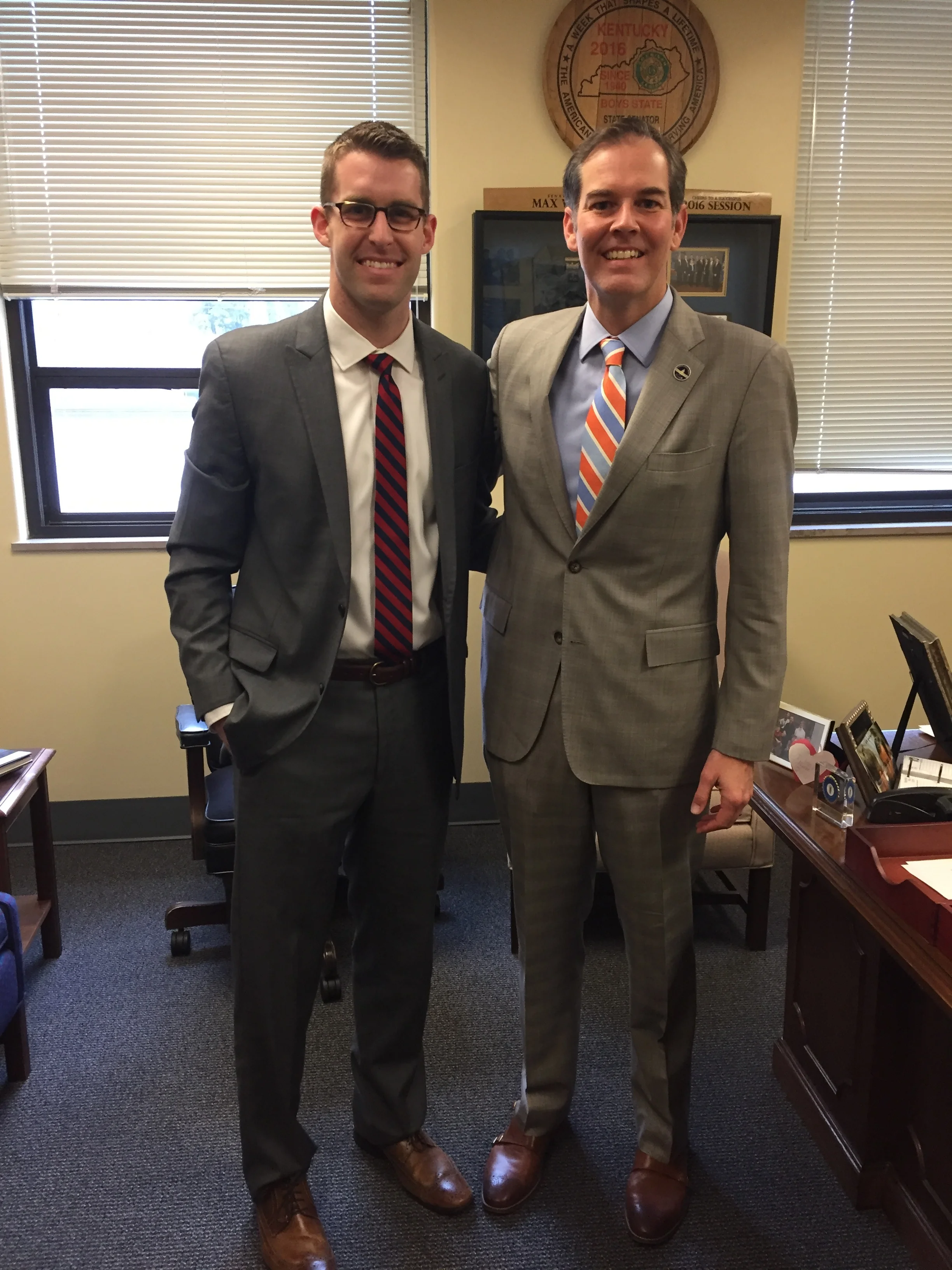 Dr. Cox goes to Frankfort!