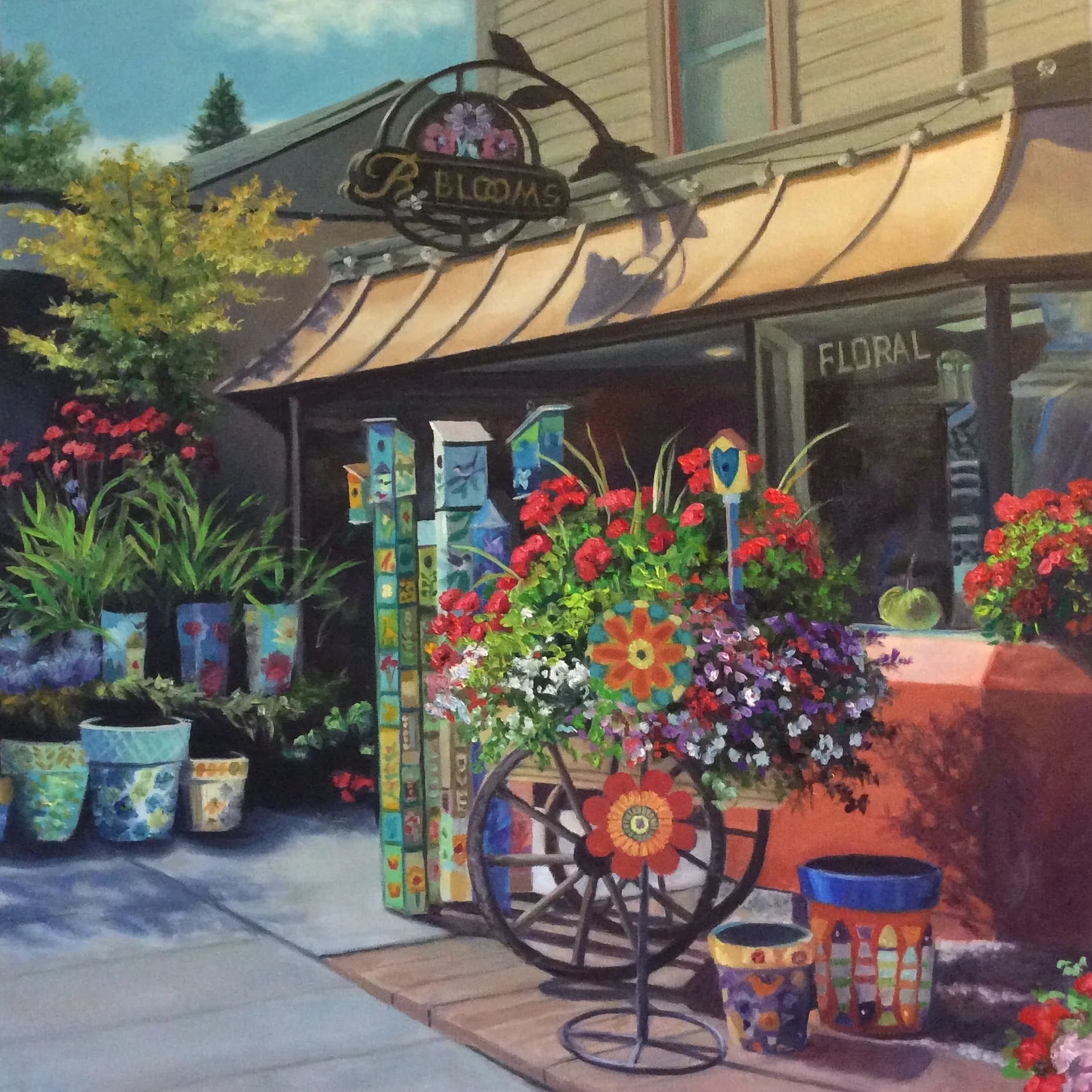 Bloom's Flower Shop (2017) SOLD