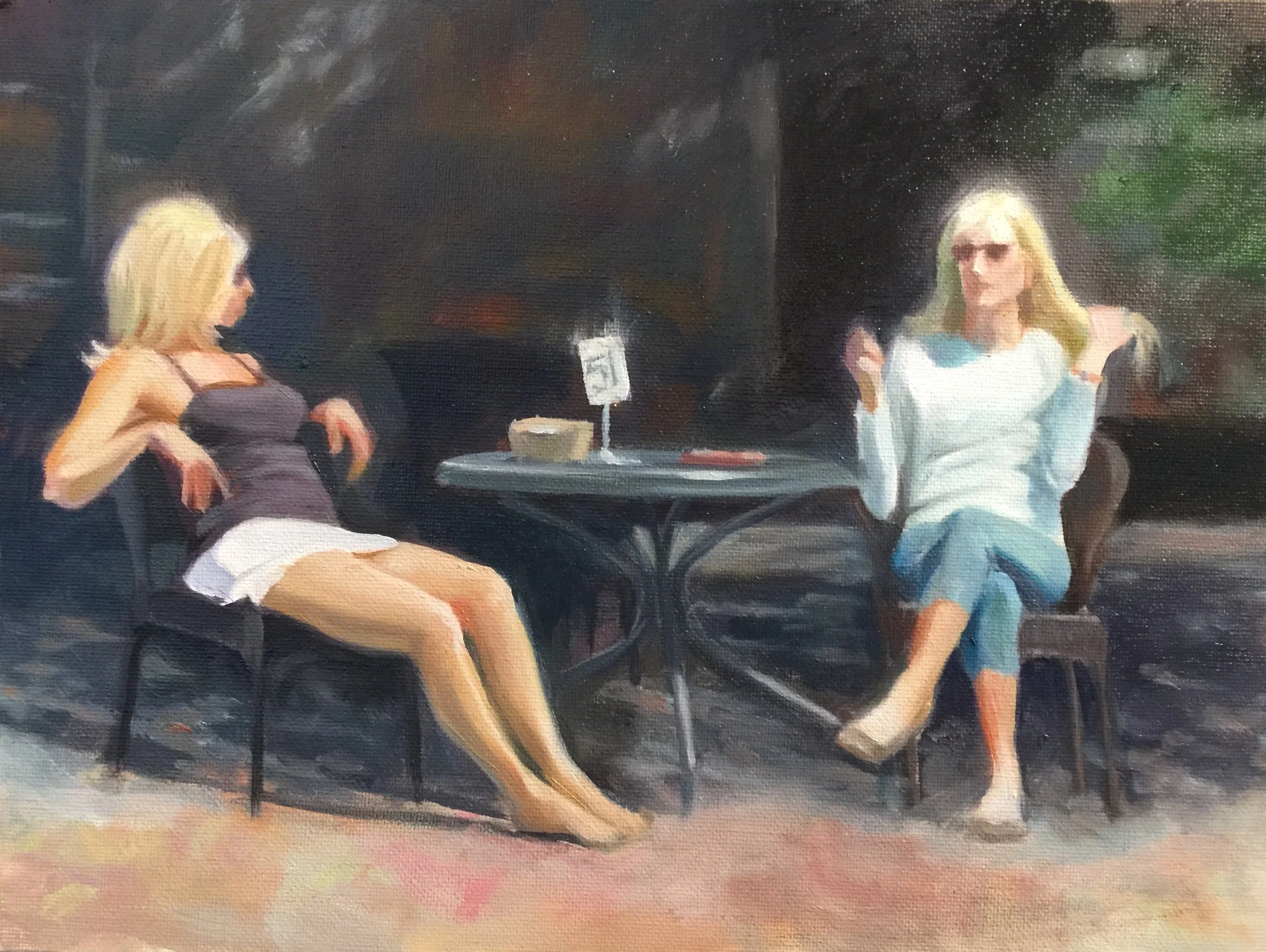 Waiting for Lunch at St. Honoré Bakery