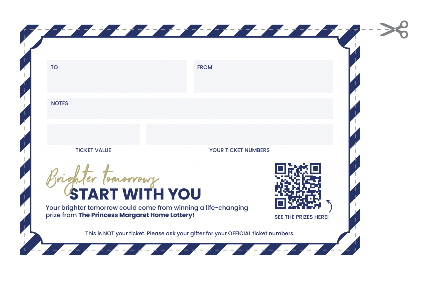Downloadable Holiday Gift Tag — Princess Margaret Lottery Blog