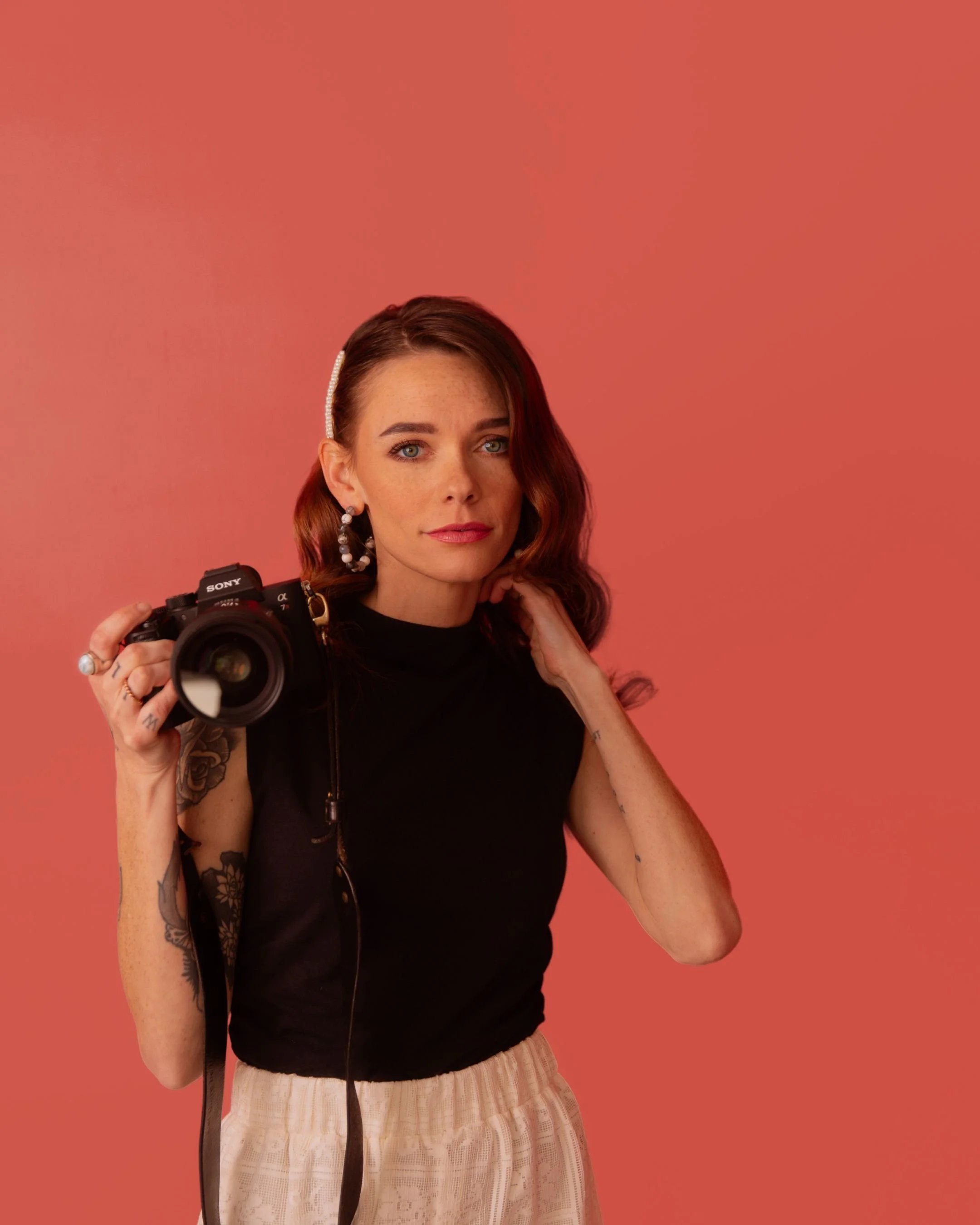 Professional photographer in Lincoln, Nebraska – Tara Bryanne, specializing in portrait, branding, and boudoir photography