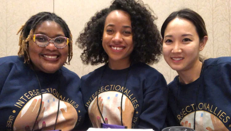 LaToya Council (left), Me (center), and Carolyn Choi (right)