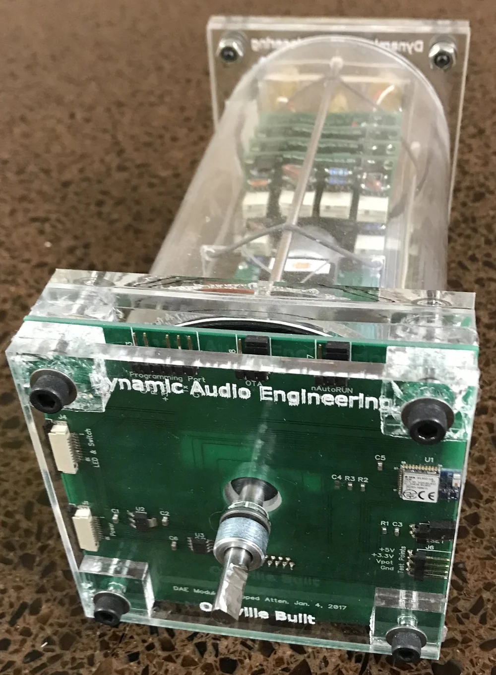 DÆ Modular Stepped Attenuator v2.1 — Dynamic Audio Engineering