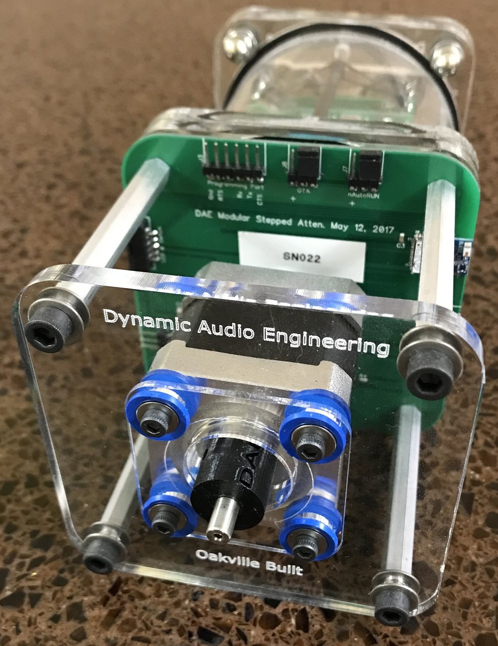 DÆ Modular Stepped Attenuator v2.1 — Dynamic Audio Engineering