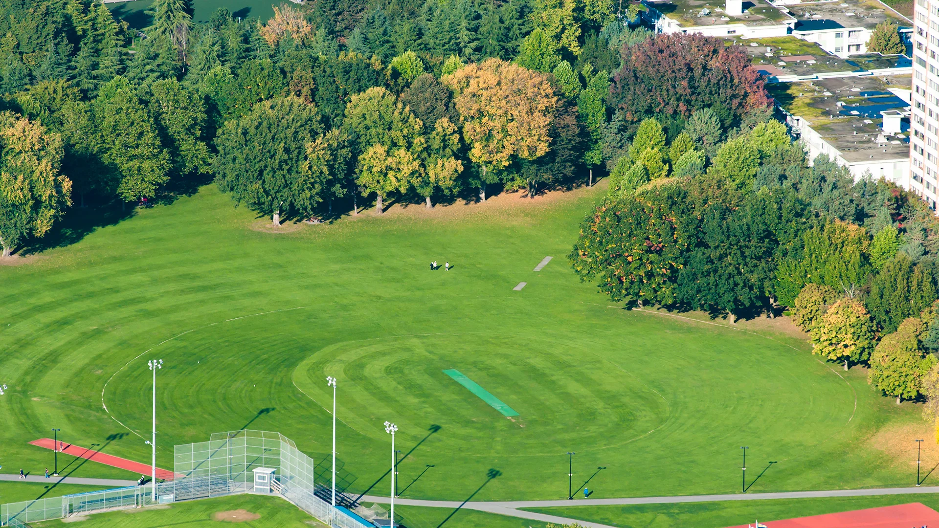  Minoru Cricket Pitch, north of Minoru Track and fields 