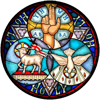 Ordo liturgique/Dimanche 05 mai 2024/Sixième dimanche de Pâques - Page 21 Trinity-stained-glass-window
