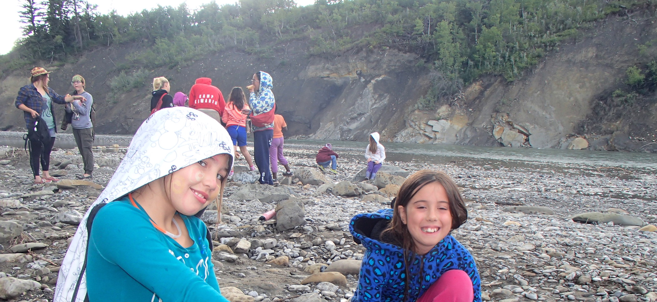 Summer camp session for children finishing grade 5 at Kamp Kiwanis Calgary.