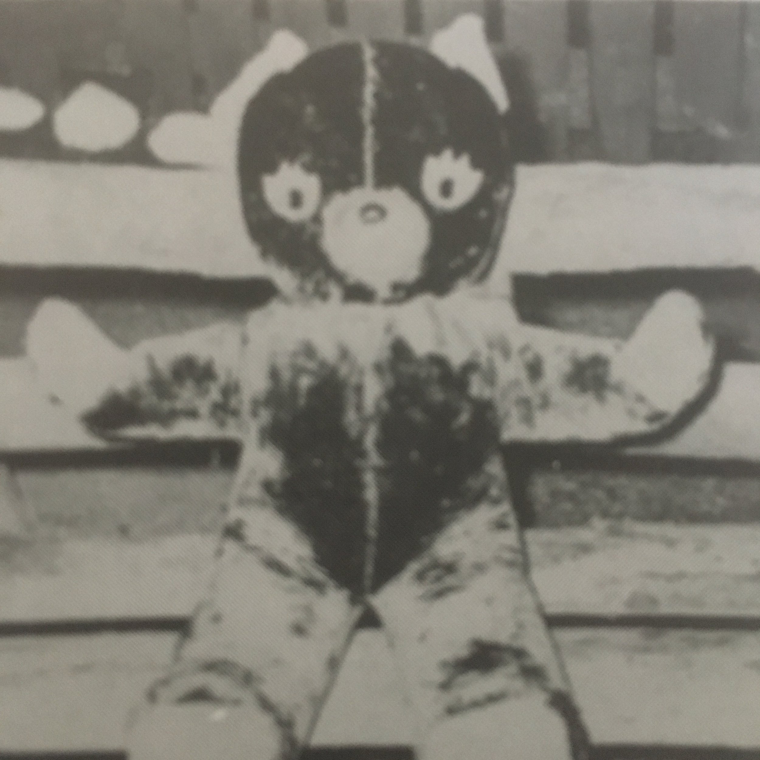 Handy Andy, the original first Teddy Bear given to the Kabin that was the most helpful that day.