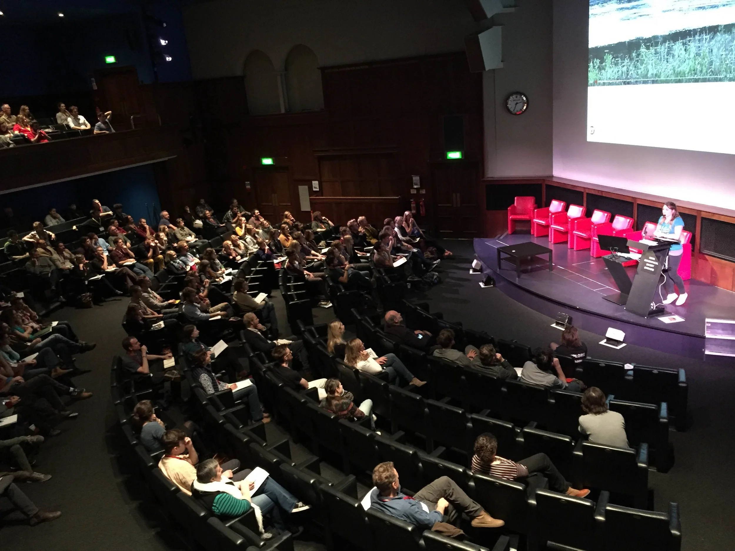 Speaking at the Royal Geographical Society, London