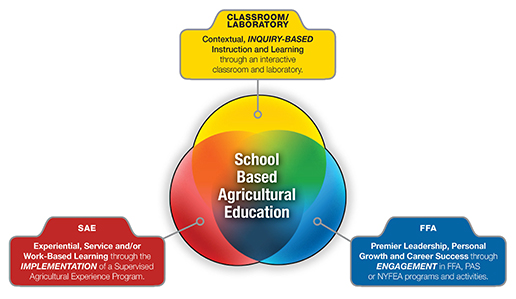 3 Component Model of Agricultural Education