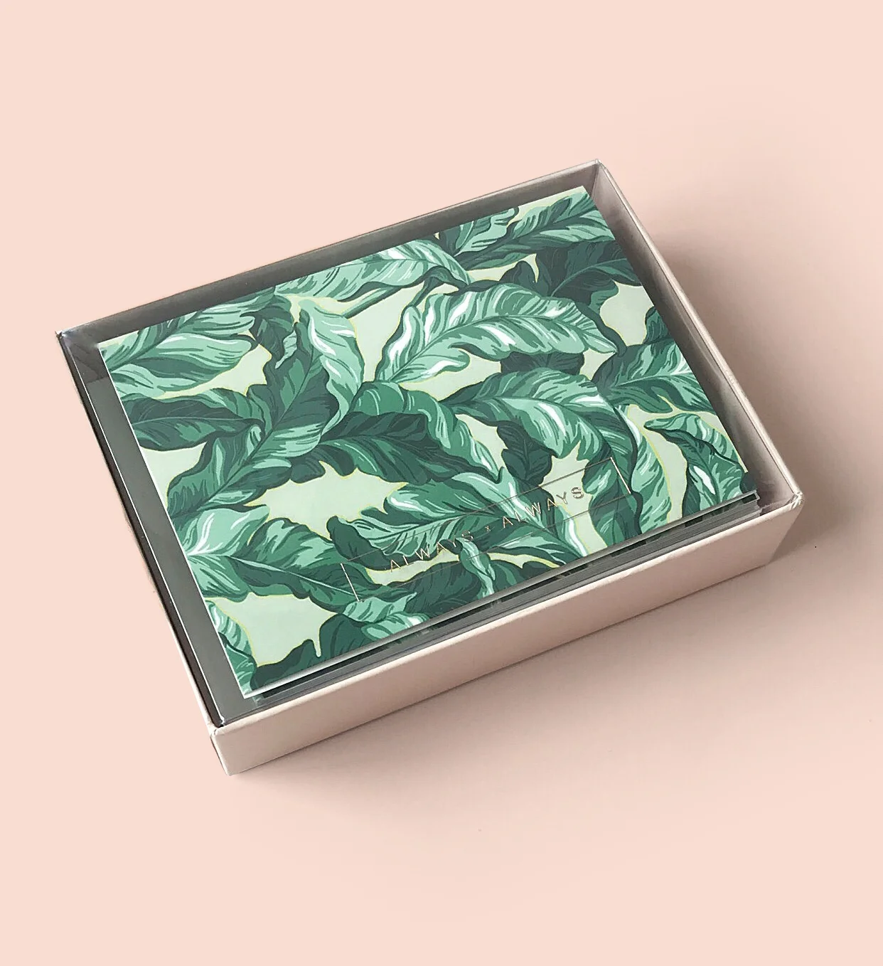 PALM LEAF CARD SET