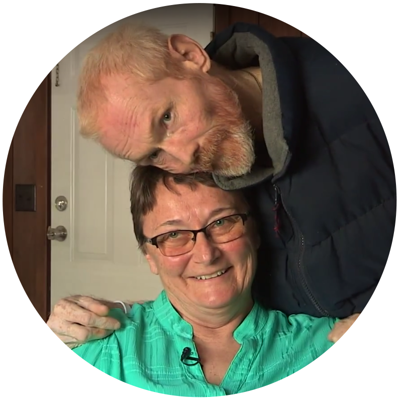 Carl poses with Susan program director.png
