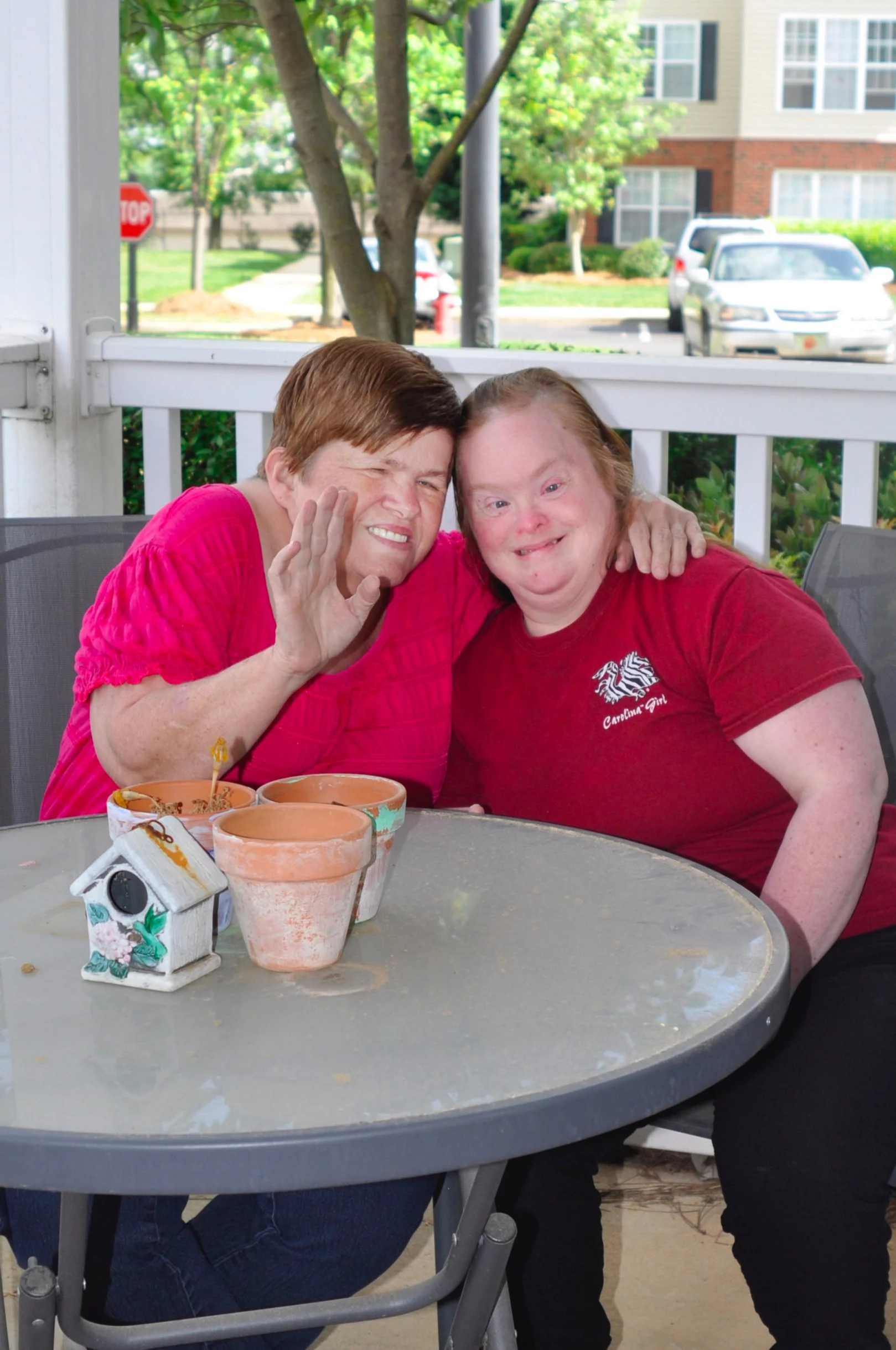 Laura and Vicki back in 2015.