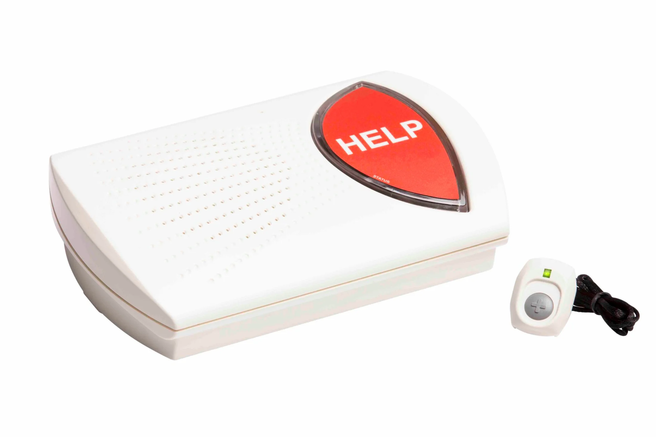 Cellular PERS unit with personal help button.