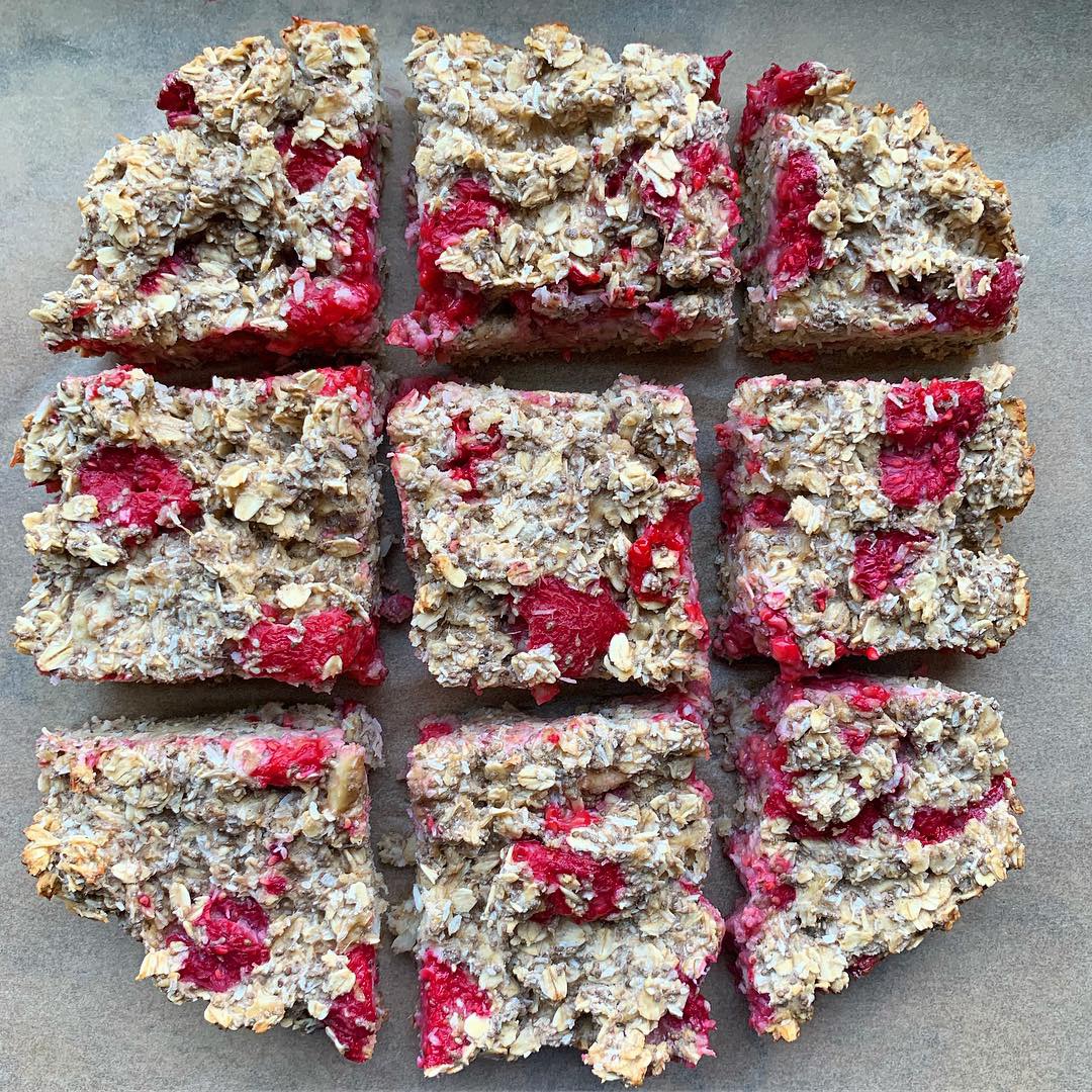 Raspberry Coconut Chia Seed Baked Oatmeal — Prevention Pantry Nutrition