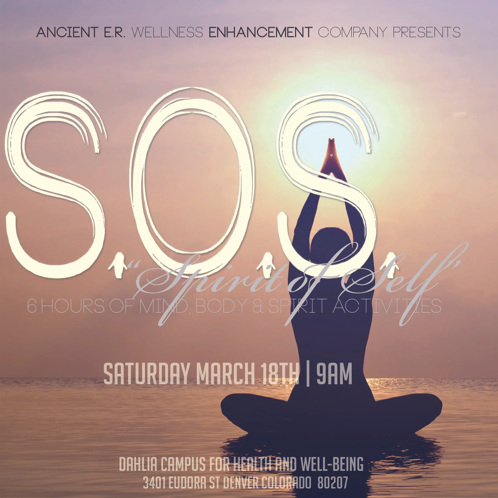 Support Saturdays: "S.O.S.-Spirit of Self"