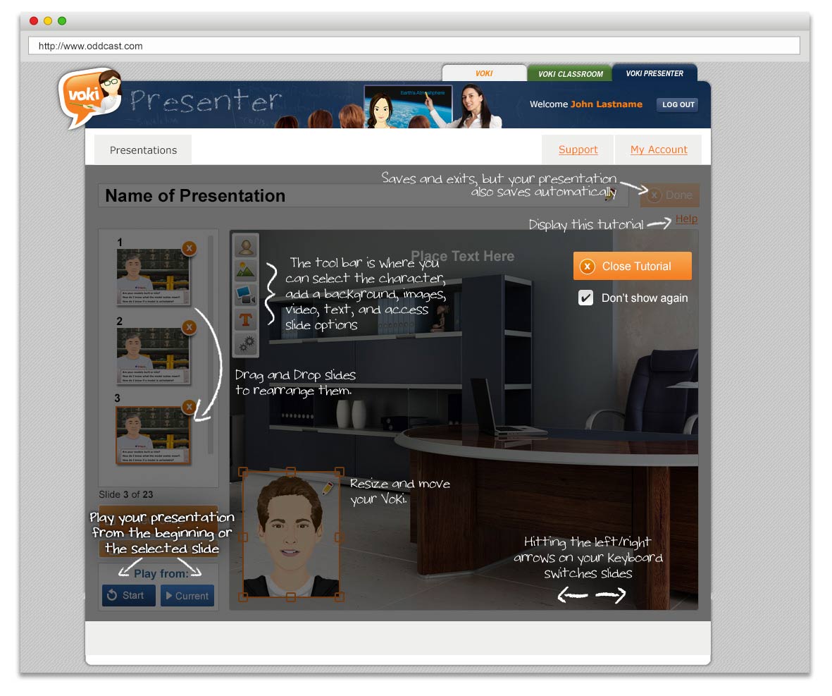 Voki Presenter