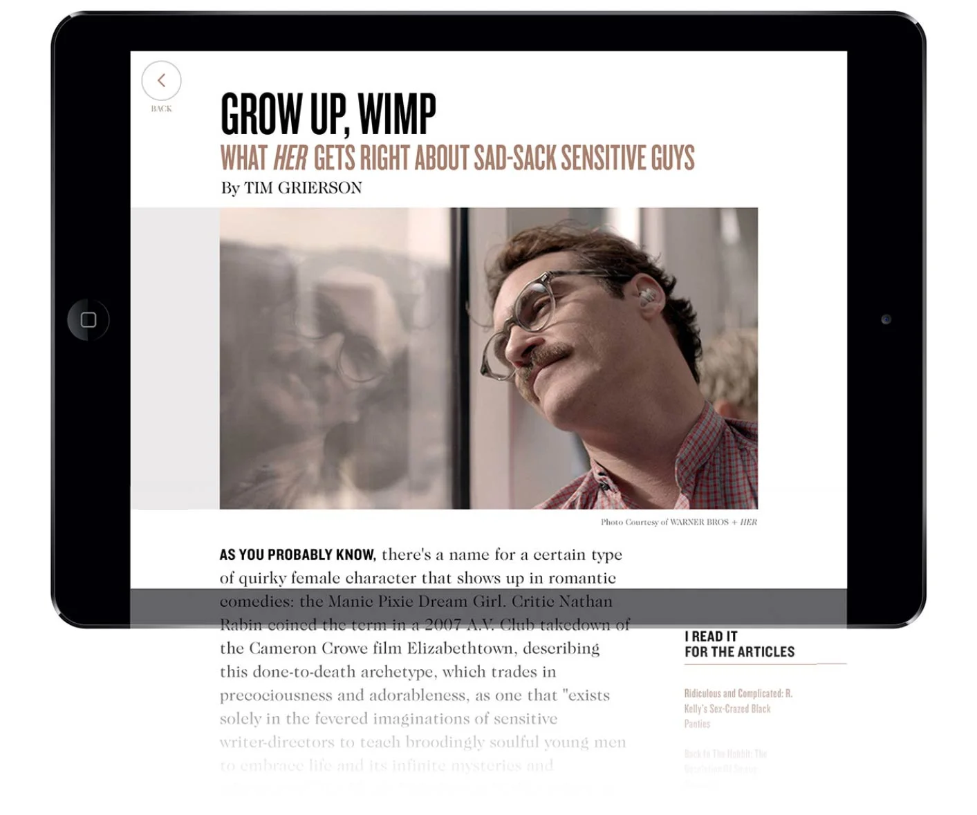 The goal was to target a sophisticated audience